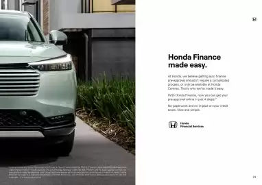 Honda catalogue Page 23
