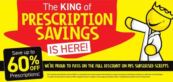 Chemist King catalogue Page 1