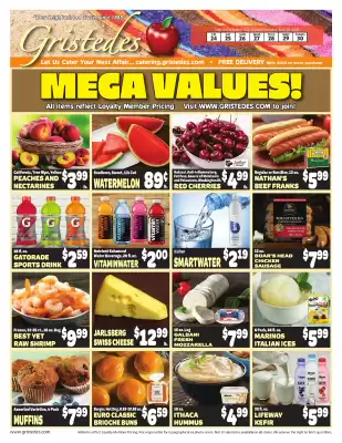 Gristedes (valid until 30-07)
