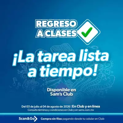 Sam's Club (válido hasta 4-08)