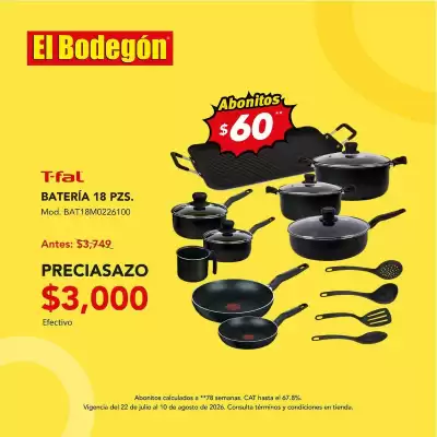 El Bodegón (válido hasta 10-08)