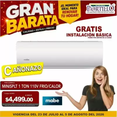 Mueblerías Portillo (válido hasta 5-08)