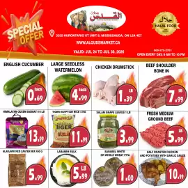 Al-Quds Supermarket flyer week 30 Page 1