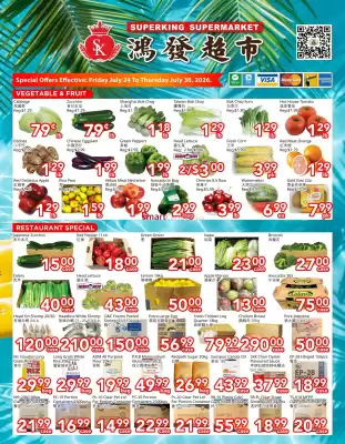 Superking Supermarket flyer (valid until 30-07)