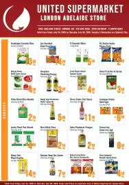 United Supermarket flyer week 30 Page 1