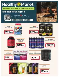 Healthy Planet flyer Page 1