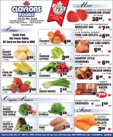 Claytons Heritage Market flyer week 30 Page 1