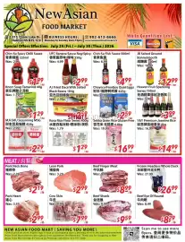 New Asian Food Market flyer week 30 Page 1