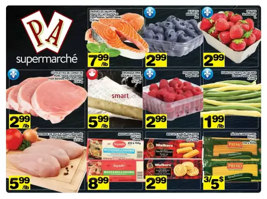 Supermarché PA flyer