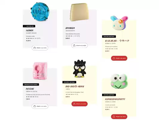 Lush (válido hasta el 6-08)