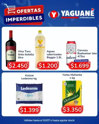 Yaguane (válido hasta 30-07)
