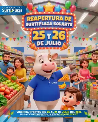 Surtiplaza (válido hasta 26-07)