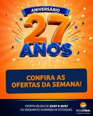Rede Litoral de (válido até 30-07)