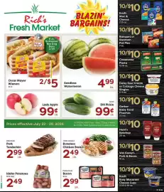 Rich's Fresh Market weekly ad week 30 Page 1