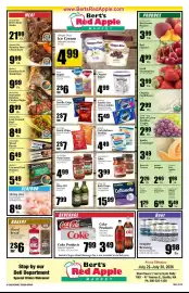 Bert's Red Apple weekly ad week 30 Page 1