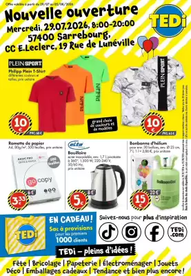 TEDi (valable jusqu'au 31-07)