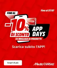 Volantino MediaWorld Pagina 1