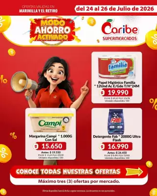 Caribe (válido hasta 26-07)