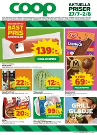 Coop reklamblad vecka 31 Sida 1