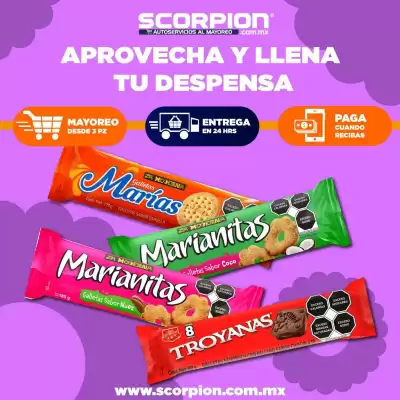 Folleto Scorpion (válido hasta 2-08)