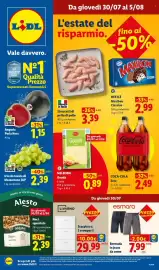 Volantino Lidl settimana 31 Pagina 1