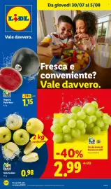 Volantino Lidl settimana 31 Pagina 1
