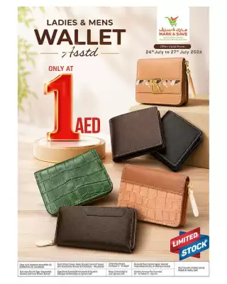 Mark & Save catalogue (valid until 27-07)