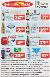Getränke Oase Prospekt woche 31 Seite 1