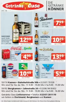 Getränke Oase (gültig bis 1-08)
