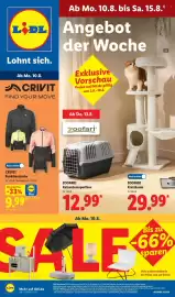 Lidl Prospekt woche 33 Seite 1