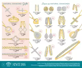 Angus & Coote catalogue Page 6: 1/3 Carat of Diamonds €799,00, 1/2 Carat of Diamonds €999,00