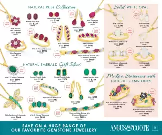 Angus & Coote catalogue Page 9: With 10 Points of Diamonds €799,00, With Diamonds €899,00