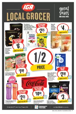 IGA catalogue