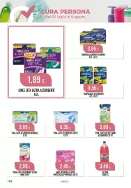 Volantino Scelgo Pagina 102: TAMPAX&GO ASSORBENTI €3,55, ALCOOL €3,49