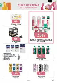 Volantino Scelgo Pagina 103: Perlax dentifricio €1,75, Hansaplast cerotti €2,09