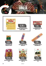 Volantino Scelgo Pagina 24: AIA Wudy Maxipack Wurstel Classico €3,25, NOCKER WURSTEL SERVELADE €7,95