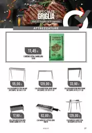 Volantino Scelgo Pagina 31: Carbone extra cannellina €11,45, Lisa barbecue elettrico ebbq 1800 w €82,00
