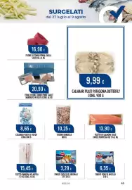 Volantino Scelgo Pagina 45: Calamari del Pacifico Puliti €8,65, TOTANO RONDELLE €10,25
