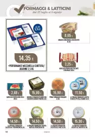 Volantino Scelgo Pagina 48: Pinna Formaggio Brigante €15,90, +performance Mozzarella Cubettata/Julienne €14,35