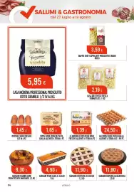 Volantino Scelgo Pagina 54: GARGANI CROSTATA DI CILIEGIE €11,90, CASA MILO PASTA FRESCA €2,19
