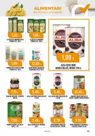 Volantino Scelgo Pagina 59: ALISA OLIVE NERE DENOCCIOLATE €5,45, ALISA OLIVE VERDI DENOCCIOLATE €5,45
