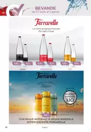Volantino Scelgo Pagina 74: Ferrarelle €0,32, MAXIMA Frizzante €0,32