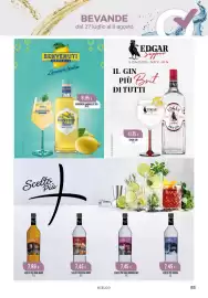 Volantino Scelgo Pagina 83: Scelto Più Gin London Dry €7,45, Scelto Più Rum White €7,45