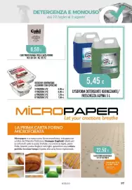 Volantino Scelgo Pagina 97: LYSOFORM DETERGENTE IGIENIZZANTE/FRESchezza ALPINA €5,45, Cuki Professional carta forno €6,50