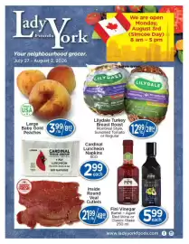Lady York flyer week 31 Page 1