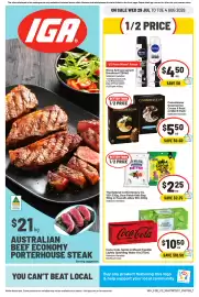IGA catalogue week 31 Page 1
