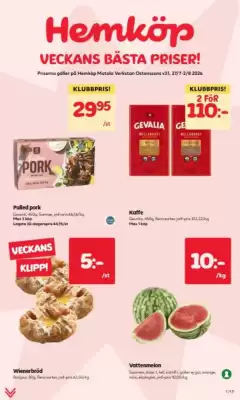 Östenssons reklamblad (giltig till och med 2-08)