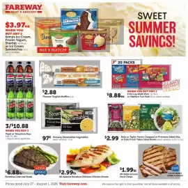 Fareway weekly ad week 31 Page 1
