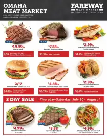 Fareway weekly ad week 31 Page 1