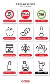 Coles catalogue week 31 Page 1